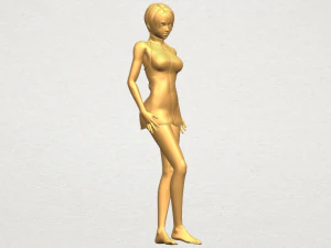 beautiful girl 11 3D Print Model