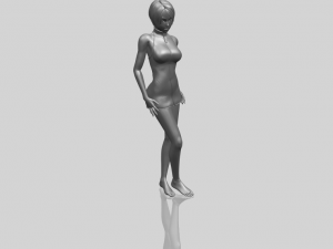 beautiful girl 11 Modelo de Impressão 3D