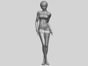 beautiful girl 11 3D Print Model