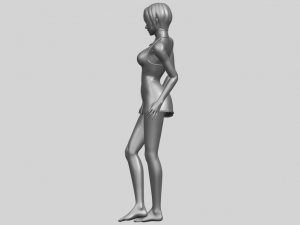 beautiful girl 11 Modelo de Impressão 3D