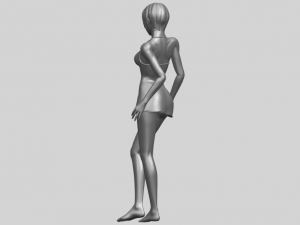 beautiful girl 11 Modelo de Impressão 3D