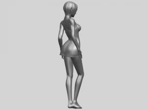beautiful girl 11 3D Print Model