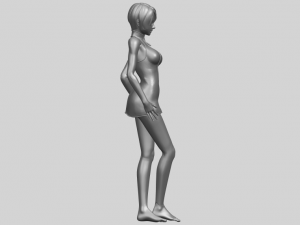 beautiful girl 11 Modelo de Impressão 3D
