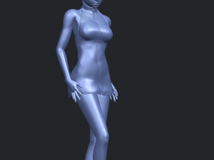 beautiful girl 11 Modelo de Impressão 3D