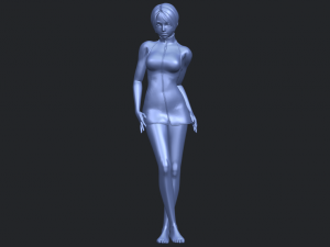 beautiful girl 11 Modelo de Impressão 3D