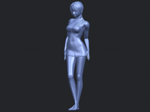 beautiful girl 11 Modelo de Impressão 3D