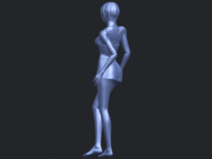 beautiful girl 11 Modelo de Impressão 3D