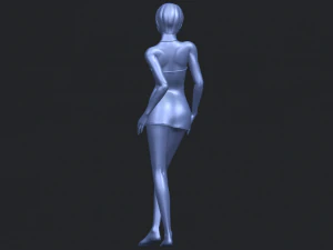 beautiful girl 11 3D Print Model