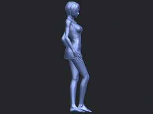 beautiful girl 11 3D Print Model