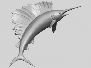 swordfish 02 3D-Druckmodell