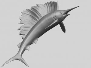 swordfish 02 3D-Druckmodell