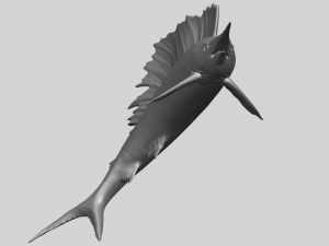 swordfish 02 3D-Druckmodell