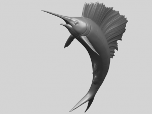 swordfish 02 3D-Druckmodell