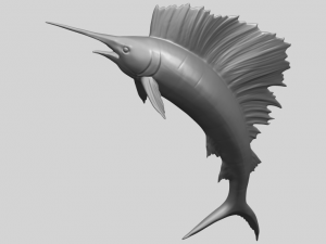 swordfish 02 3D-Druckmodell