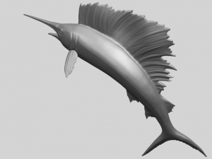 swordfish 02 3D-Druckmodell