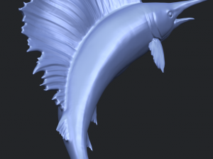 swordfish 02 3D-Druckmodell