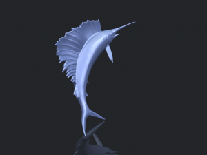 swordfish 02 3D-Druckmodell