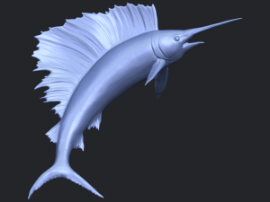 swordfish 02 3D-Druckmodell