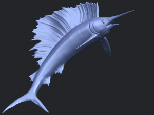 swordfish 02 3D-Druckmodell