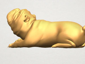 cane toro 07 Modello di stampa 3D