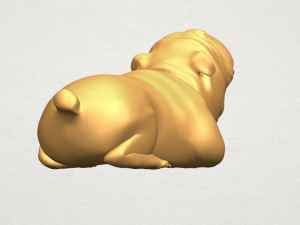 bull dog 07 3D-Druckmodell