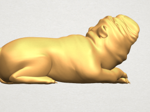 bull dog 07 3D-Druckmodell