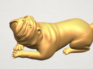 bull dog 07 3D-Druckmodell