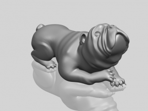 bull dog 07 3D-Druckmodell