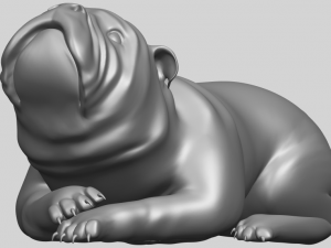 bull dog 07 3D-Druckmodell