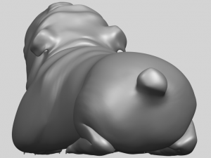 bull dog 07 3D-Druckmodell