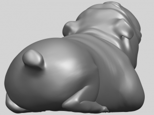 bull dog 07 3D-Druckmodell