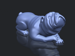 bull dog 07 3D-Druckmodell
