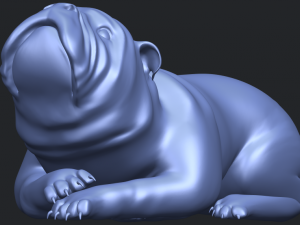 bull dog 07 3D-Druckmodell