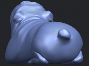 bull dog 07 3D-Druckmodell