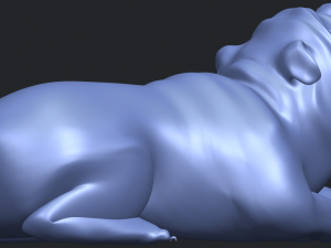 bull dog 07 3D-Druckmodell