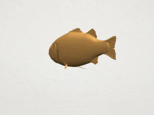 pez 03 Modelo de impresión 3D