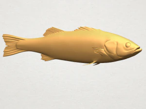 pez 03 Modelo de impresión 3D