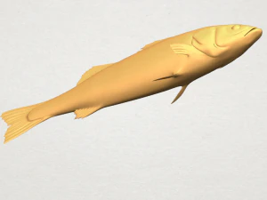 pez 03 Modelo de impresión 3D