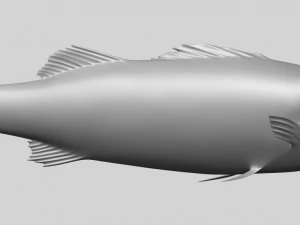 pez 03 Modelo de impresión 3D