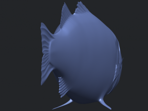 fish 03 Modèles 3D en vedette