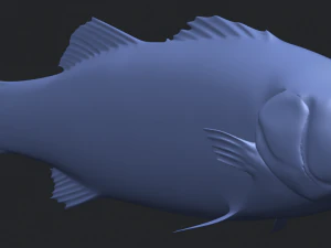 pez 03 Modelo de impresión 3D