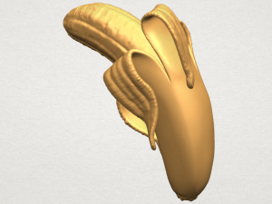 banana 02 3D 프린트 모델