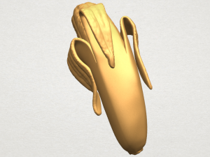 banana 02 3D 프린트 모델