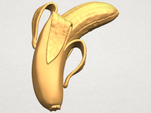 banana 02 3D 프린트 모델
