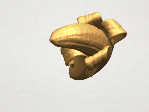 banana 02 3D 프린트 모델