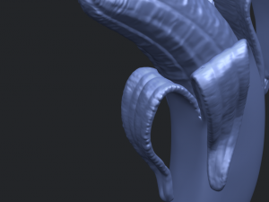 banana 02 3D 프린트 모델