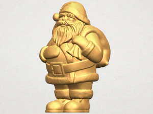 圣诞老人 3D 打印模型