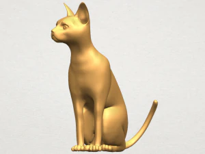 cat 01 3D Print Model