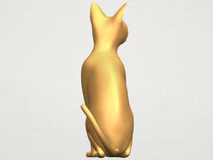 cat 01 3D Print Model