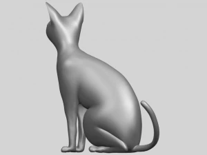 cat 01 3D Print Model